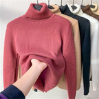 Clementine - High Neck Sweater, Elegant and Warm for Winter