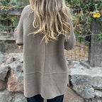 Lunelora - Elegant Double-Breasted Mid-Length Coat