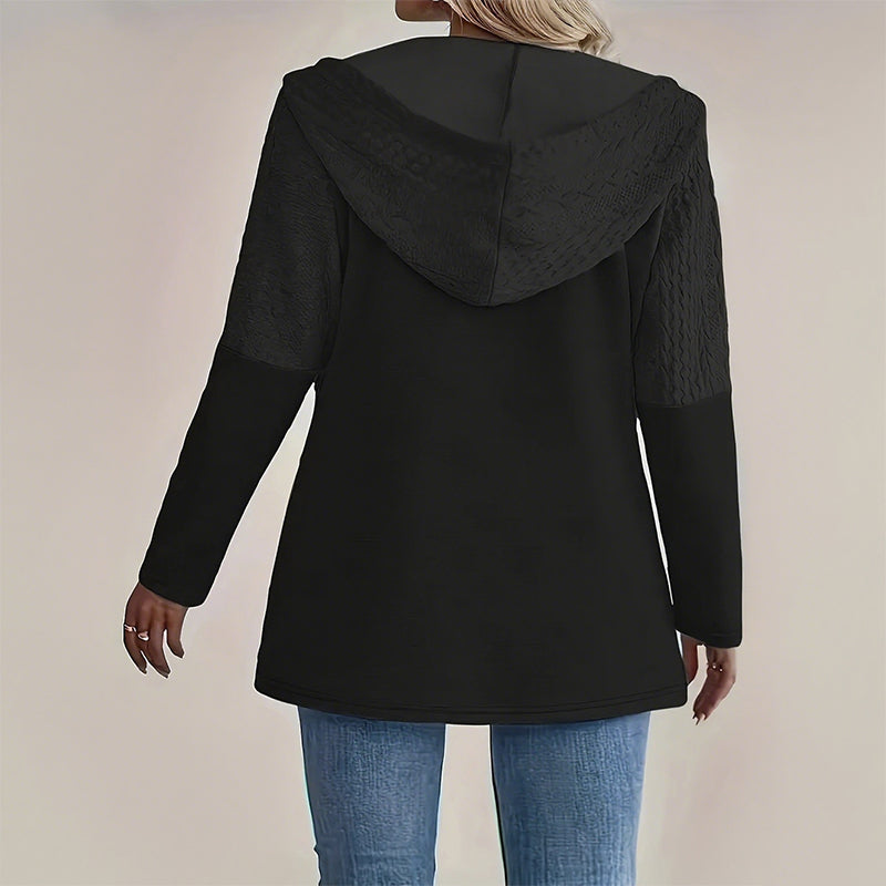 Melisandra - Women's Fashion Jacket with Hood and Zipper