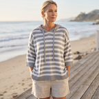 Kiara - Women's Striped Comfort Hoodie