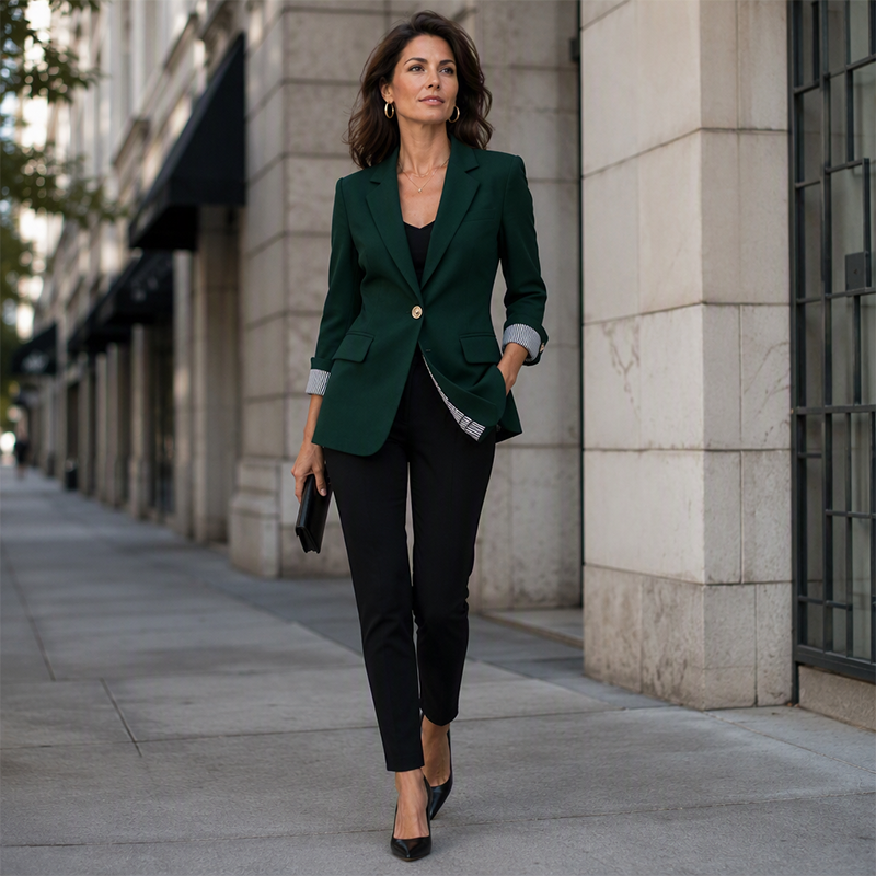 Gwendoline - Elegant lightweight women's blazer for everyday looks