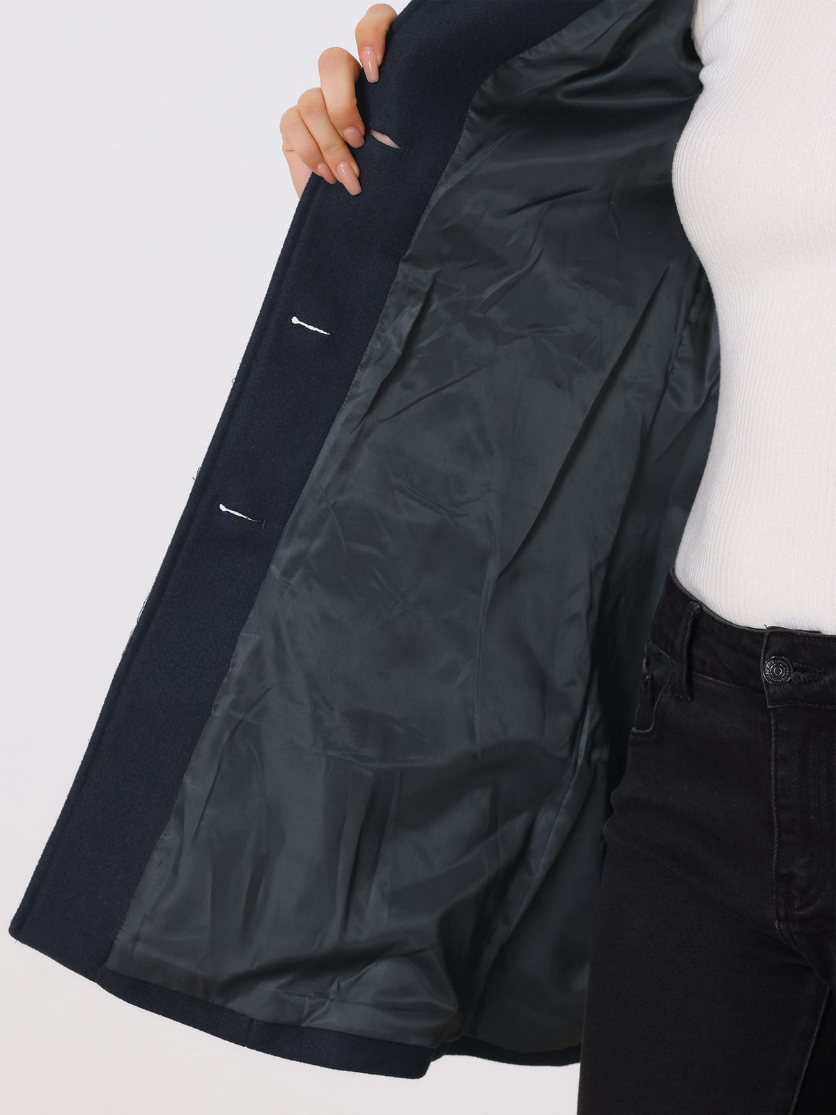 Josephine | Single Breasted Winter Trench Coat