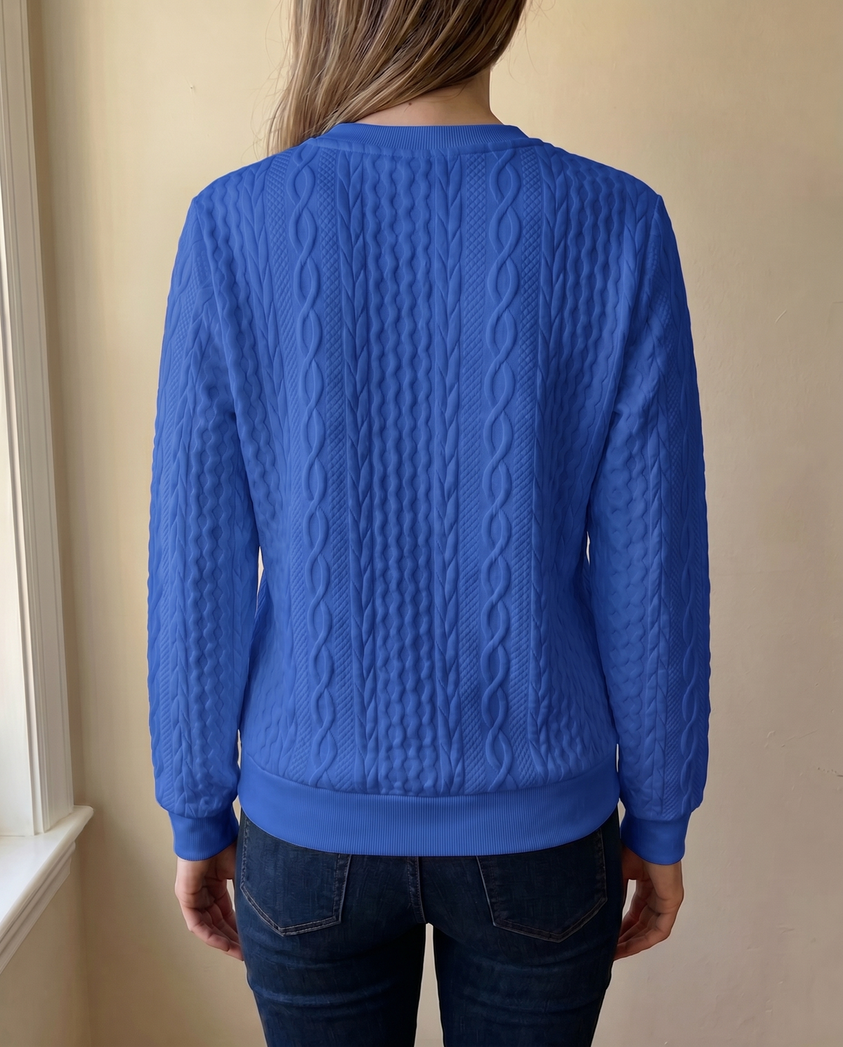 Brookfield™ | Elegant Textured Zip-Up Sweatshirt