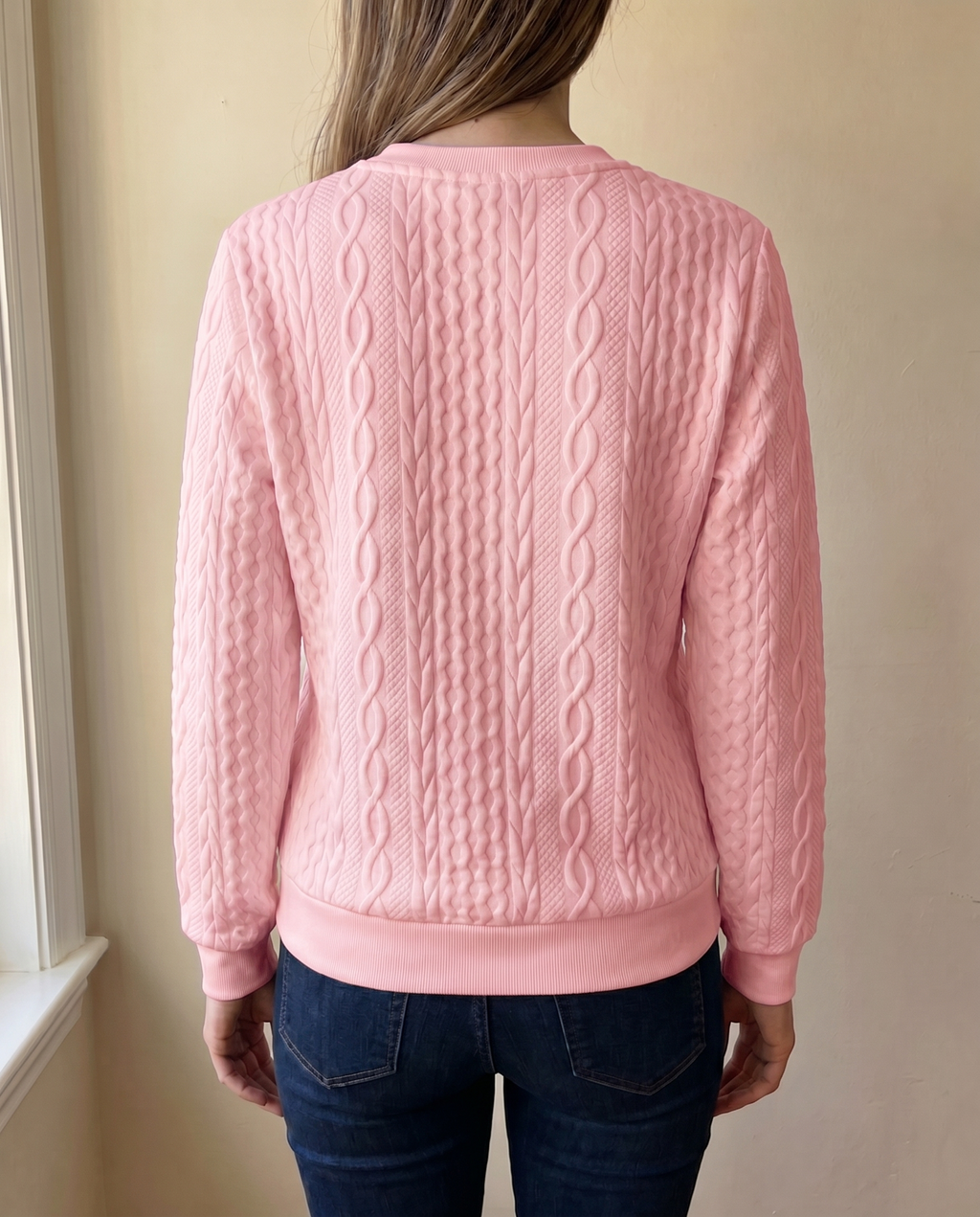 Brookfield™ | Elegant Textured Zip-Up Sweatshirt