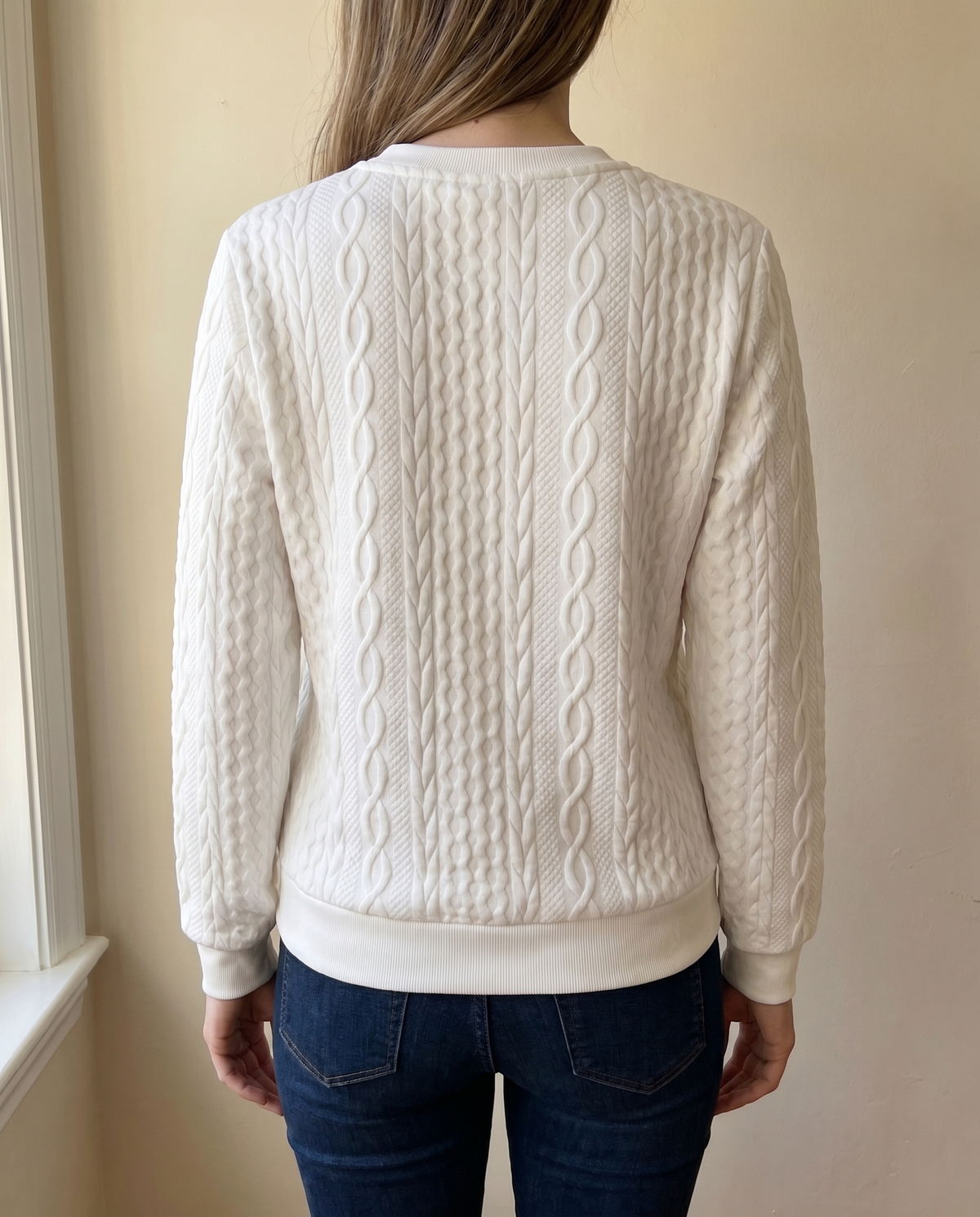 Brookfield™ | Elegant Textured Zip-Up Sweatshirt